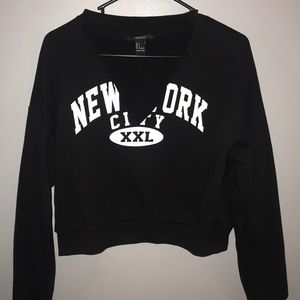 Forever 21 V-neck hoodie